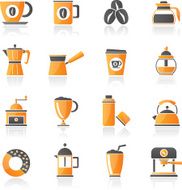 different types of coffee industry icons N2