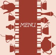 Coffeehouse menu design