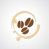 coffee cup stain icon