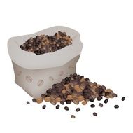 Various Kind of Coffee Beans in A Sack