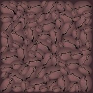 Macro Shot of Brown Roasted Coffee Beans Background