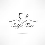 Coffee time symbol