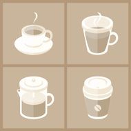 coffee cup collection N2