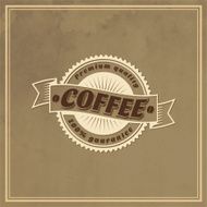Vintage Coffee Label N72