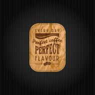 Vintage Coffee Label N76