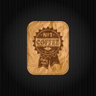 Vintage Coffee Label N79