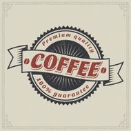 Vintage Card with coffee N9