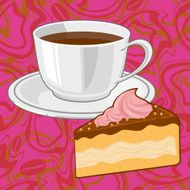 Ñoffee and chocolate Ñake