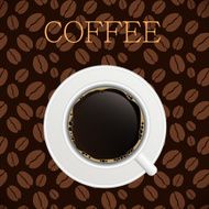 Coffee house menu template vector illustration N9