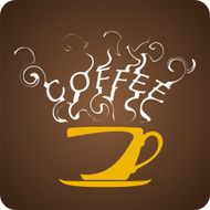 Illustration icon of coffee cup