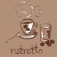 cup of coffee ristretto N2