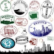 Seattle VIntage Stamps