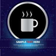 Coffee zone Sign vector
