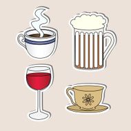 set of drinks N2