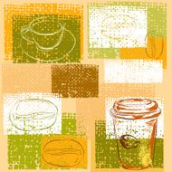 Abstract Coffee Background N19