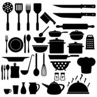 cooking icons set N3