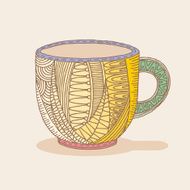 Coffee Cup Doodle N2