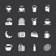 Cafe Icons - White Series