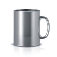 Metal mug