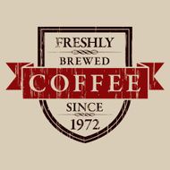 Vintage Coffee Label N82
