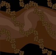 Coffee pattern N32