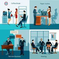Office workers set N2
