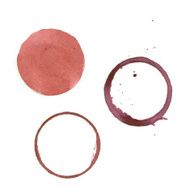 Round imprint glass