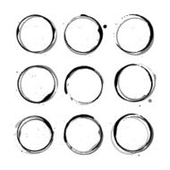 Wine stain circles N2