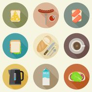 Breakfast Icons N11