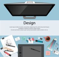 Vector flat design illustration concept