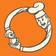 Chef Making a Circle With His Arms