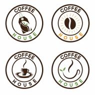 Set of Coffee Labels N12