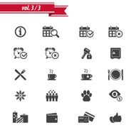 Hotel and Amenities Services Icons N6