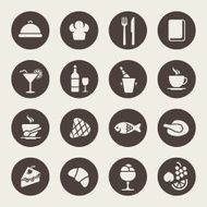 Restaurant icons N6