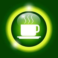 coffe vector illustration Flat design style N9
