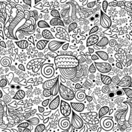 doodle seamless pattern N5