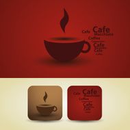 Flyer or Cover Design - Red Coffee Cup N2