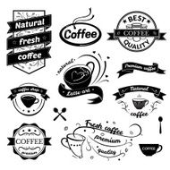 Coffee signs set N3