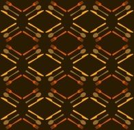 Restaurant seamless pattern background