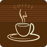 Coffee cup graphic - Illustration