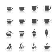 Coffee and cup Icons N3