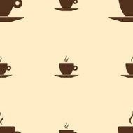 Seamless pattern with coffee cup N5