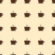 Seamless pattern with coffee cup N6