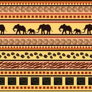 African ethnic decorative pattern