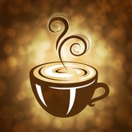 Hot coffee illustration N4