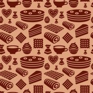 confectionery seamless pattern