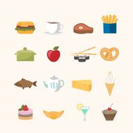 Food Icons set N15