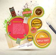 Abstract background design template N3