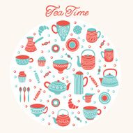 Tea time background