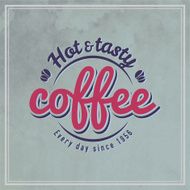 Vintage Coffee Label N87